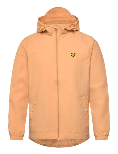 Lyle & Scott Zip Through Hooded Jacket Orange M
