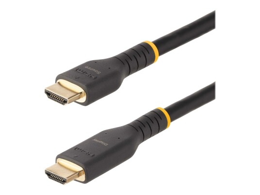 StarTech 30ft (10m) Active HDMI Cable w/ Ethernet - HDMI 2.0 4K 60Hz UHD - Rugged HDMI Cord w/ Aramid Fiber - Durable High Speed HDMI Cable -