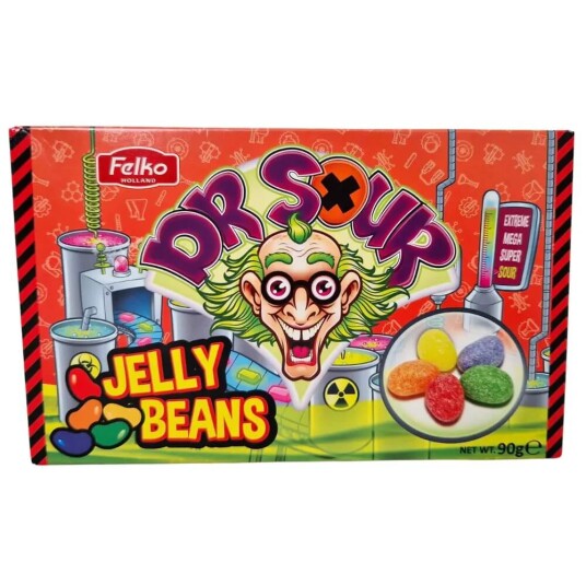Dr Sour Jelly Beans 90g Dr Sour Jelly Beans 90g