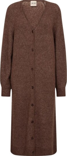 MOS MOSH Mmthora Longline Cardigan DOWNTOWN BROWN XL
