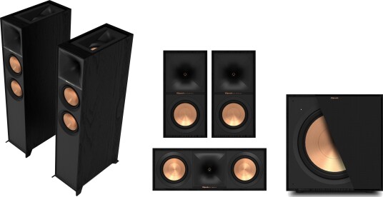 Klipsch R-605FA Reference 5.1.2 pakke ATMOS, R-605F, R-50C, R-40M, R-121SW