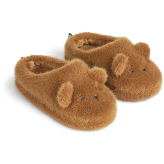 LIEWOOD Golden Caramel Aviaja Bear Hjemmesko 22-23