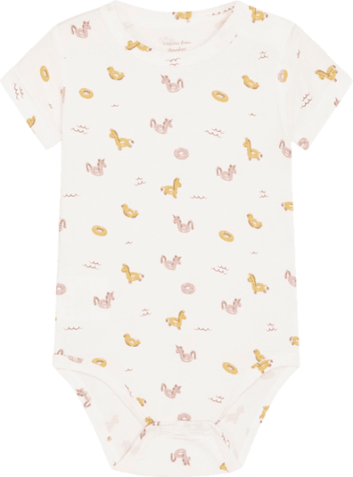Hust&Claire bambus Hust and Claire Buller kortermet body Ivory