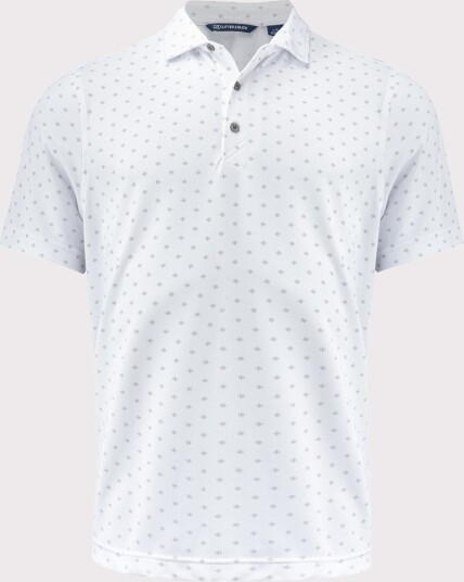 Cutter & Buck Virtue Eco Polo Hvit Golf pologenser herre Vit (00) XX Large