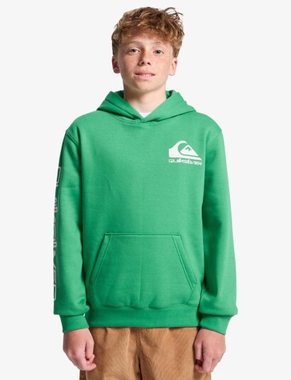 Quiksilver Omni Logo Hoodie Youth Green 164 Quiksilver Omni Logo Hoodie Youth Green 164