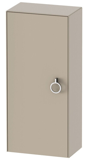 Duravit White Tulip Halvhøyskap 40x24x88 cm Taupe Matt