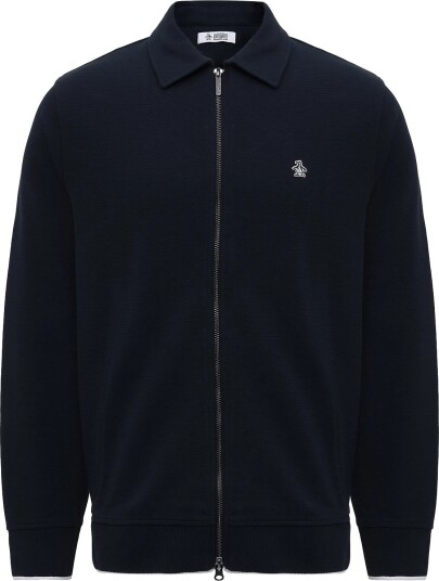 Original Penguin Nvlty Knt Piped Trac DARK SAPPHIRE XXL Original Penguin Nvlty Knt Piped Trac DARK SAPPHIRE XXL