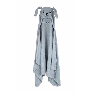FILIBABBA Badehåndkle med hette Bunny