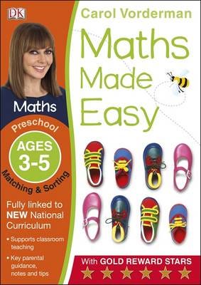 Maths Made Easy: Matching & Sorting, Ages 35 (Preschool)  Supports the National Curriculum, Maths Exercise Book