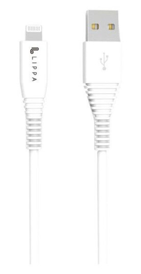 Lippa USB-A to MFi cable 2m White