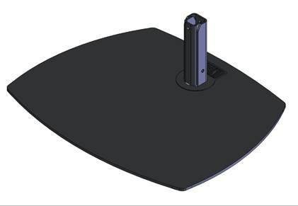 UNICOL Tevella free standing base