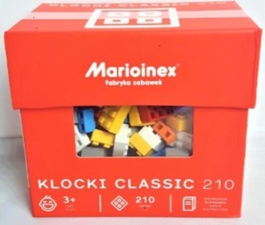 Marioinex Klocki Classic 210 Stk Marioinex Klocki Classic 210 Stk