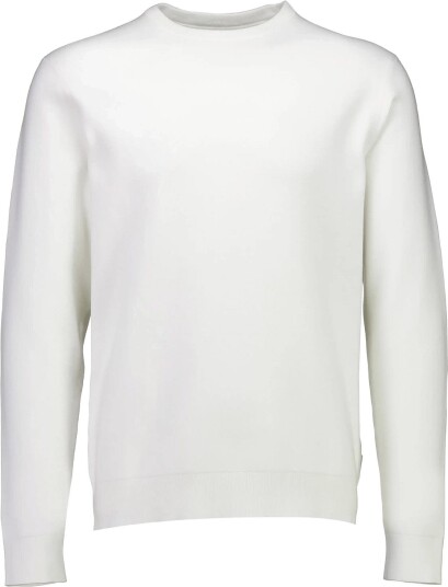 Lindbergh Ecovero O Neck Knit CHALK WHITE XXL Lindbergh Ecovero O Neck Knit CHALK WHITE XXL
