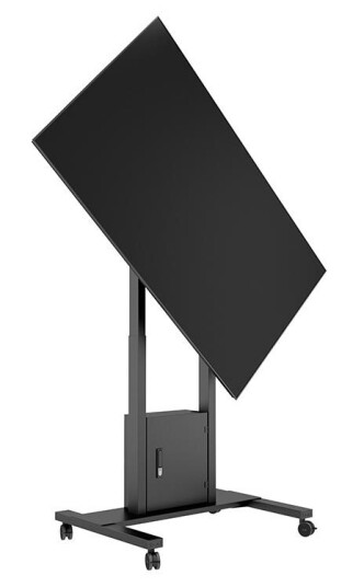 Multibrackets M Motorized Floorstand Flip Vesa 2/3/4/600 43"-86 Black Incl Cabinet Black