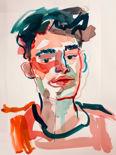 Plakat   Abstrakt Portrett