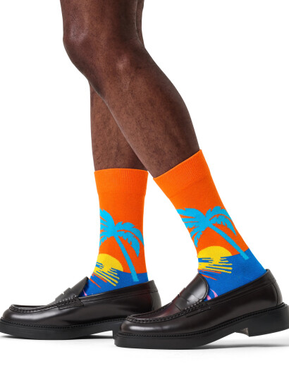 Happy Socks Sunset Sock Orange 41 46 Happy Socks Sunset Sock Orange 41 46
