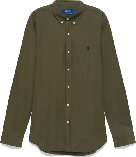 Polo Ralph Lauren Slim Fit Stretch Poplin Shirt - Khaki green - XS Polo Ralph Lauren Slim Fit Stretch Poplin Shirt - Khaki green - XS