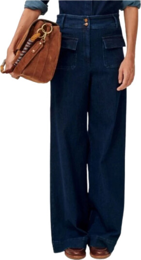 Sessun Dame Jeans Blå XS,