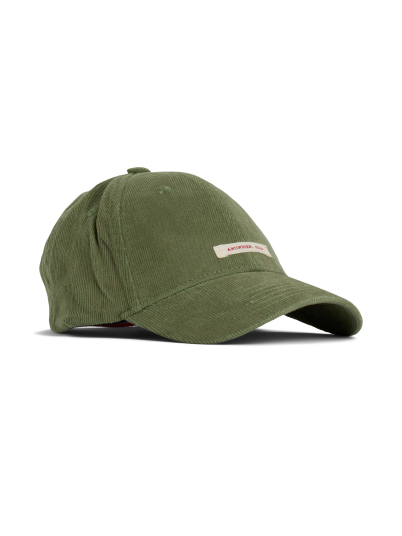 Amundsen Concord Patch Cap Olive Ash M