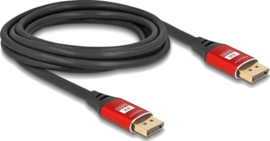 Delock 80606, 3 M, Displayport, Displayport, Hanstik, Hanstik, 7680 X 4320 Piksler