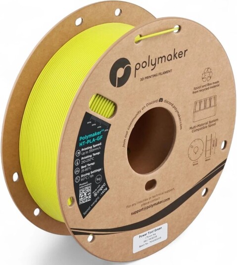 Polymaker Ht Pla Gf Power Tool Green Polymaker Ht Pla Gf Power Tool Green