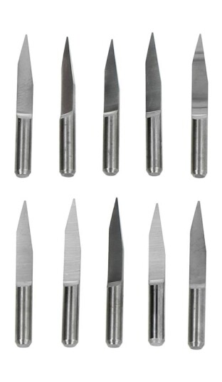 Fresespiss V Type 20° 0.5mm 10 pk