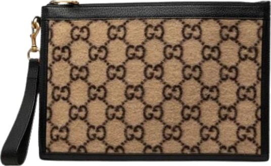 Gucci Vintage Dame Pre owned Beige ONE SIZE, Gucci Vintage Dame Pre owned Beige ONE SIZE,