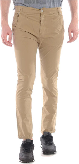 Daniele Alessandrini Herre Bukser Beige W34, Daniele Alessandrini Herre Bukser Beige W34,