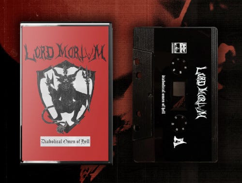 Lord Mortvm  Diabolical Omen Of Hell  Kassett
