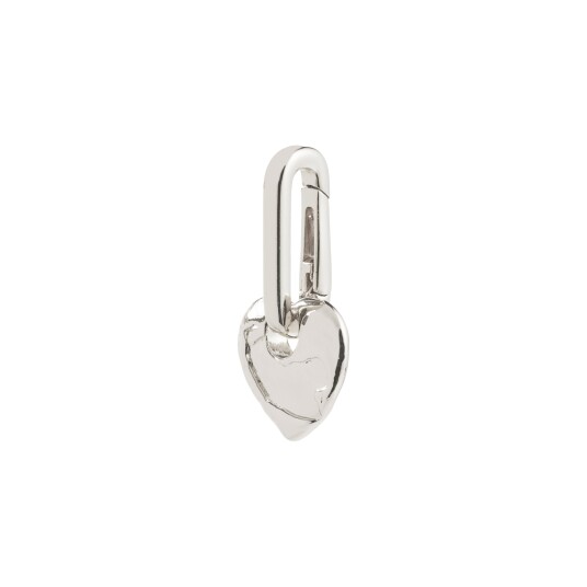 Pilgrim CHARM hjerteanheng sølvbelagt