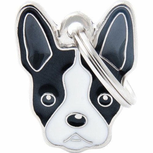 Myfamily Boston Terrier Idtag