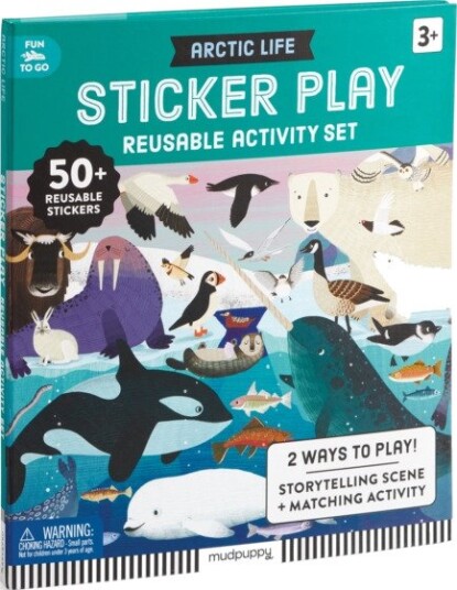 Arctic Life Sticker Play Reusable Activity Set