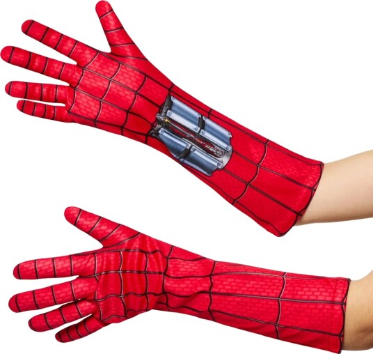 Rubies Kostymer Spider Man Film Spiderman Handsker Rubies OneSize Kostymer Rød