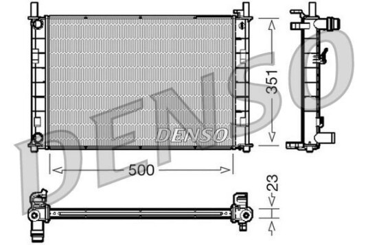 Radiator DENSO DRM10046