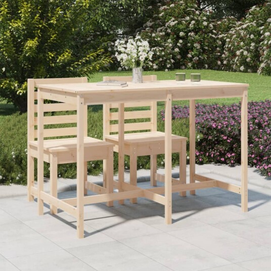 vidaXL Hagebord 159,5x82,5x110 cm heltre furu vidaXL Hagebord 159,5x82,5x110 cm heltre furu