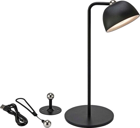 Markslöjd Oppladbar bordlampe Diverse 3 i 1 1L Svart Bordlamper