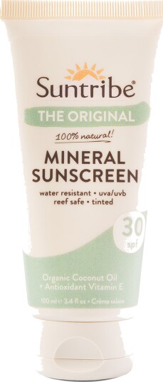 Suntribe Natural Mineral Solkrem SPF 30 100 ml