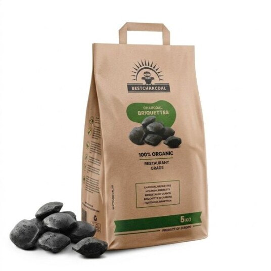 Best Charcoal Grillbriketter 5kg Best Charcoal Grillbriketter 5kg