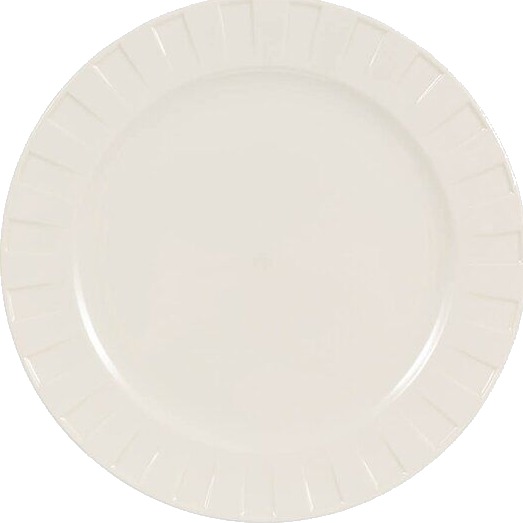 Stiernholm   Senja asjett 21,5 cm hvit