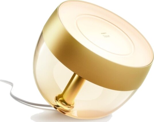 Philips Hue White And Color Ambiance Iris Special Edition Bordlampe Led 8.1 W 16 Millioner Farger 2000 6500 K Gull Philips Hue White And Color Ambiance Iris Special Edition Bordlampe Led 8.1 W 16 Millioner Farger 2000 6500 K Gull