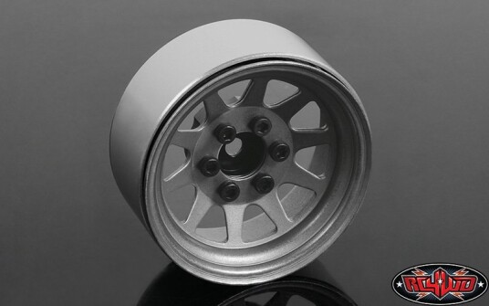 RC4WD 0212 OEM Stamped Steel 1.9" Beadlock Wheels Plain
