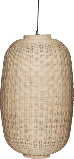 Hübsch Taklampe Chand pendant Oval Natural Hübsch Taklampe Chand pendant Oval Natural