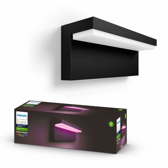 Philips Hue WCA Nyro Vegglampe 1x13.5W Sort - 60245