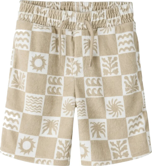 Name It Nkmherwin Terry Shorts   Beige   128