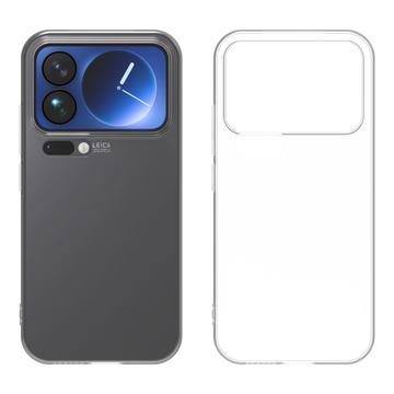 Xiaomi 17 Pro Max Anti skli TPU deksel Gjennomsiktig