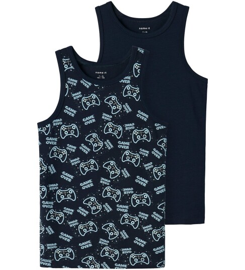 Name It Tank top 2-pakning Dark Sapphire