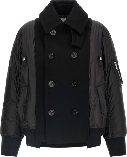 Sacai Dame Jakker Svart M,
