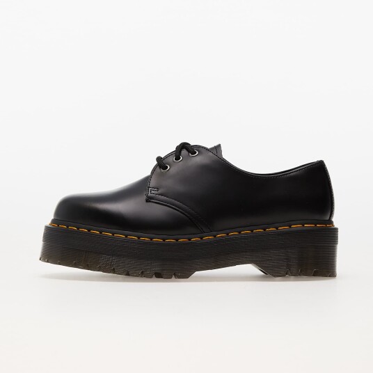 Dr. Martens 1461 Quad Black Polished Smooth Black 39