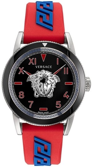 Versace Herreklokke VE2V00622 V Palazzo Sort/Plast Ø43 mm