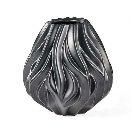 Morsø Flame vase 19 cm Svart Morsø Flame vase 19 cm Svart
